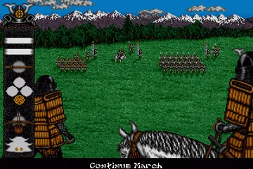 Lords of the Rising Sun_Disk1 screen shot game playing
